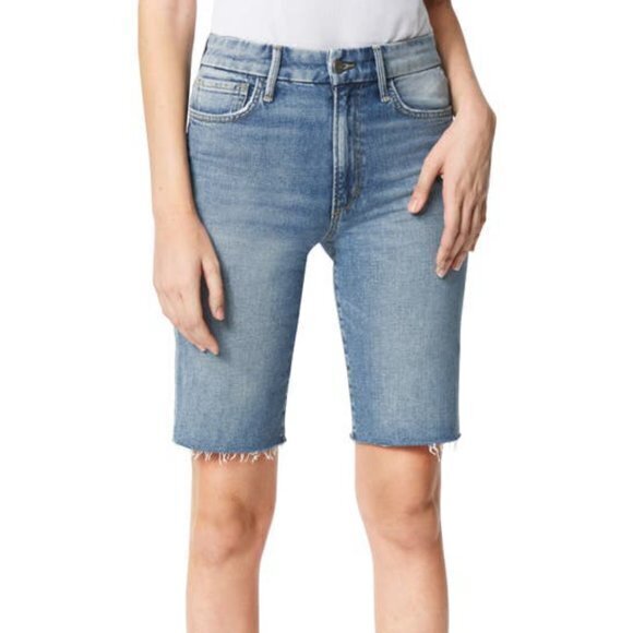 NEW JOE'S JEANS THE WANDERER HIGH RISE HIGH RISE‎ SHORT VINTAGE STRETCH SIZE 24 - Picture 1 of 4
